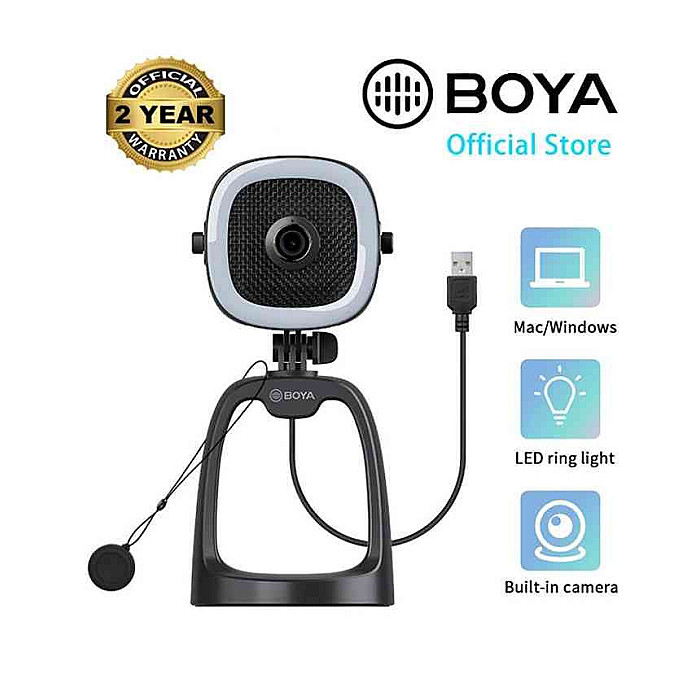 Boya BY-CM6B All in one Microphone With 4K Ultra Camera Boya BY-CM6B All in one Microphone With 4K Ultra Camera